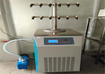 Application of freeze dryer in freeze drying of new materials